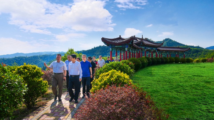 甘肅省自然資源廳黨組書記、廳長丁巨勝到金徽股份指導(dǎo)工作